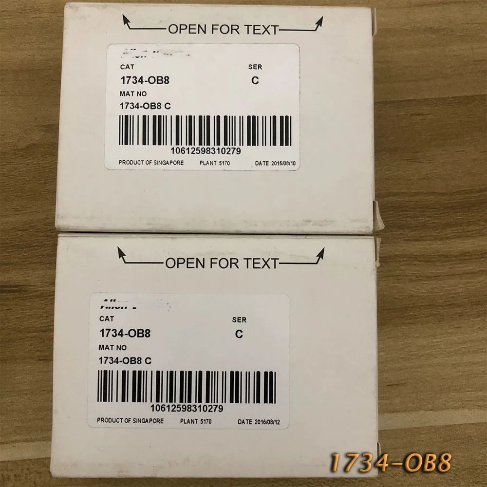 

1 шт. для точечного ввода/вывода AB 1734-OB8, 8-точечный цифровой выходной модуль