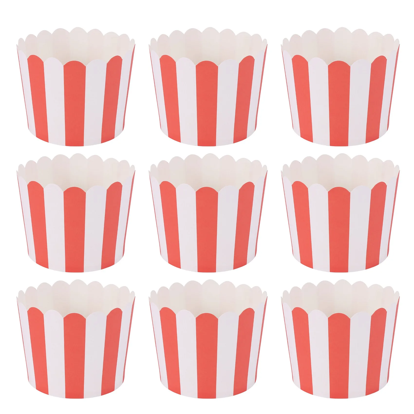 

50X Cupcake Wrapper Paper Cake Case Baking Cups Liner Muffin Kitchen Baking Red