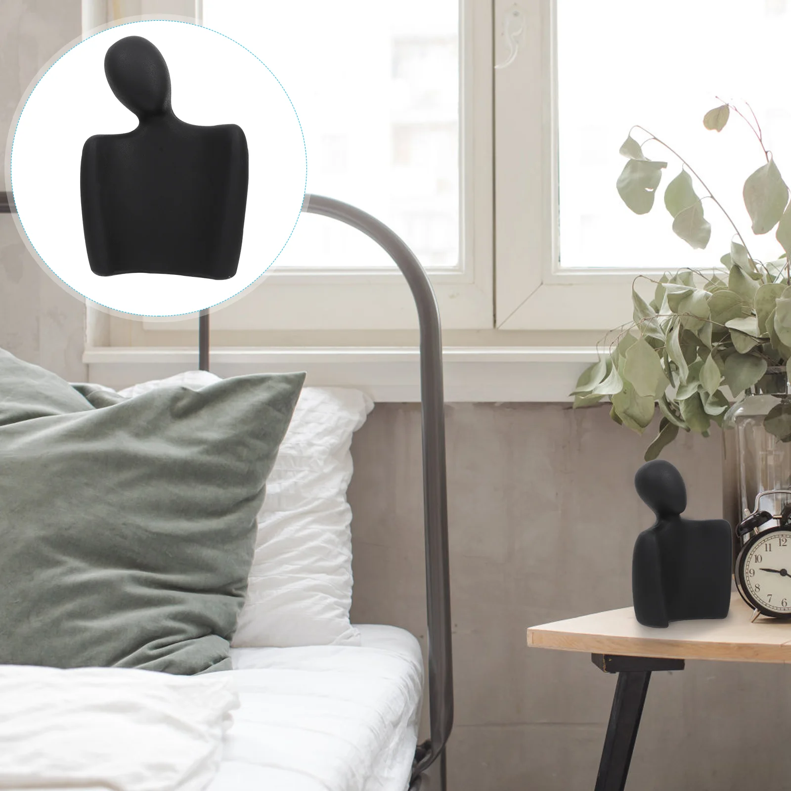 

Modern Ceramic Art Figurine Romantic Hugging Sculpture Chic Home Adornment