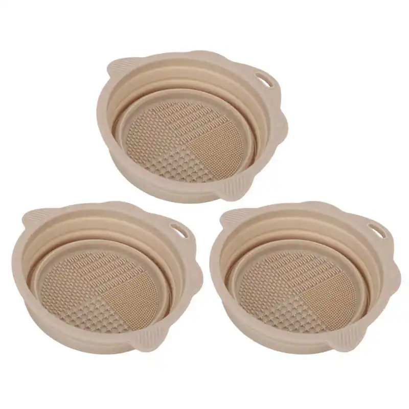 

Чистящая чаша для кистей для макияжа, экологически чистые коврики для уборки кистей для макияжа для дома