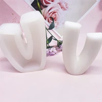 candle silicone mold 3d arched column shaped scented mould for resin casting soap candle making supplies plaster mold deco tools