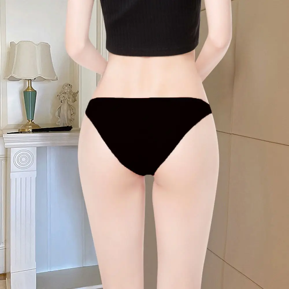 Женское сексуальное женское нижнее белье со средней талией и хлопковой