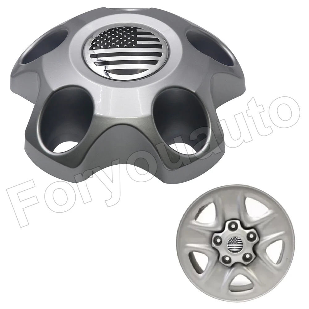 4 шт. колпачки на колеса Toyota Tundra 2008-2021 с логотипом американского флага