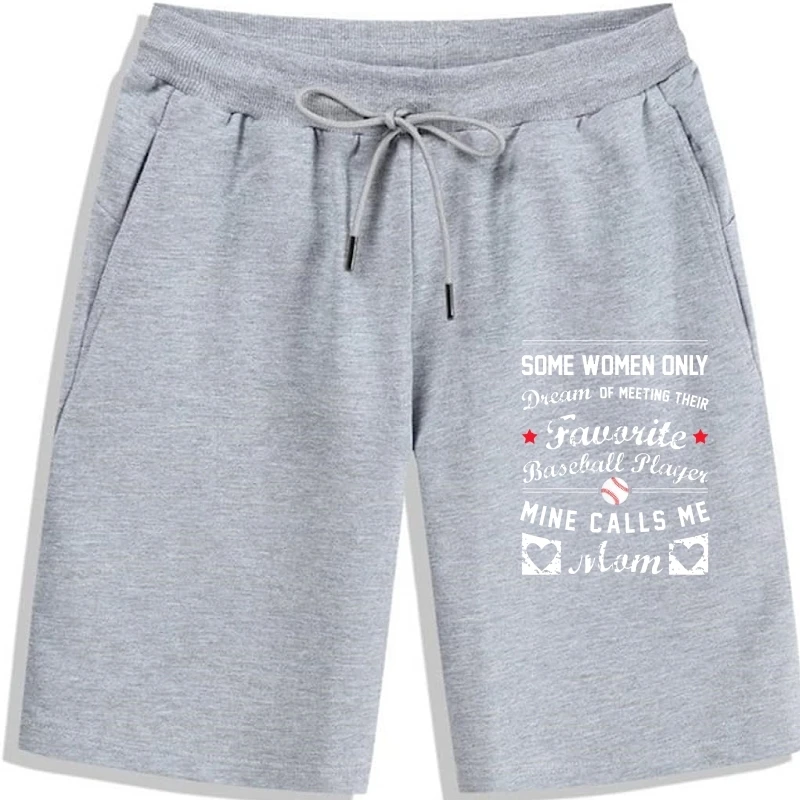 

Baseball Mom men shorts Favorite Baseball Player Mother Gift Young Faddish Anime Tops men shorts Cotton Top Men's shortss Cosie