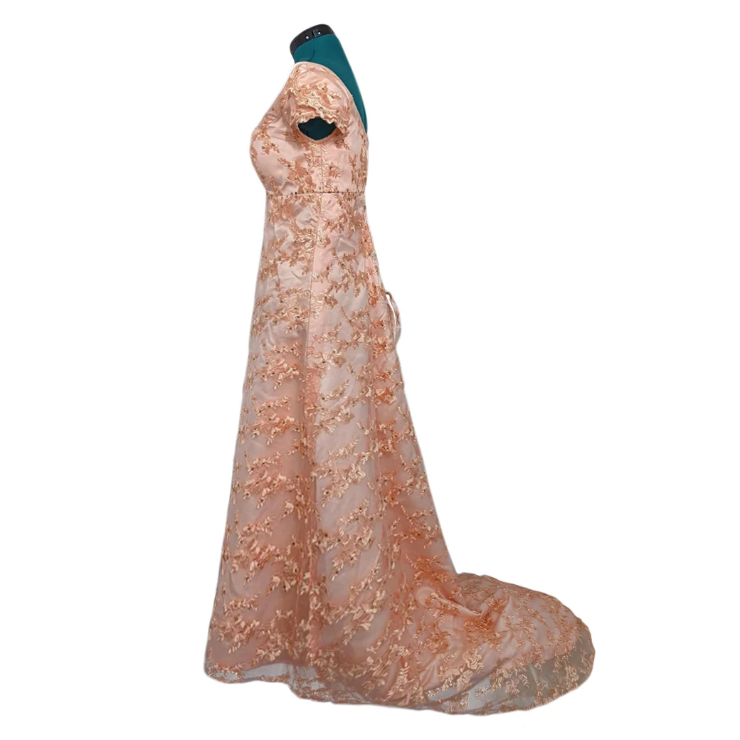 Косплей diy платье Эдвина шарма Костюм Высокая талия Эра бальное костюм розовый