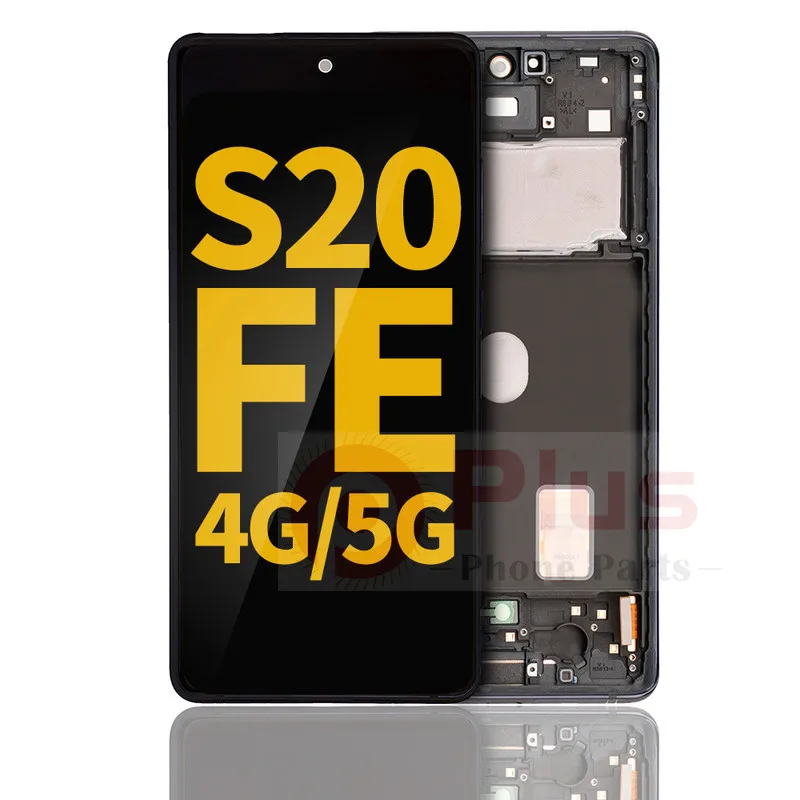 

AMOLED Display With Frame Replacement For Samsung Galaxy S20 FE 4G/5G (Refurbished) (Cloud Navy)