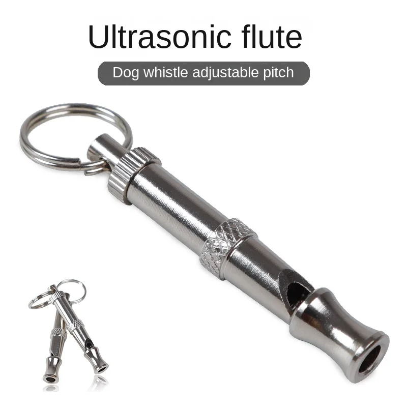 

Pet Training Whistle with Stainless Steel Mouthpiece and Adjustable Cord