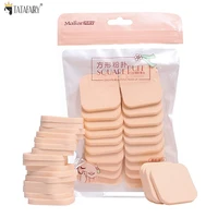 20pcs cosmetic puff makeup sponge powder puff wet and dry use for foundation cream face soft make up puff makeup tool maquillaje