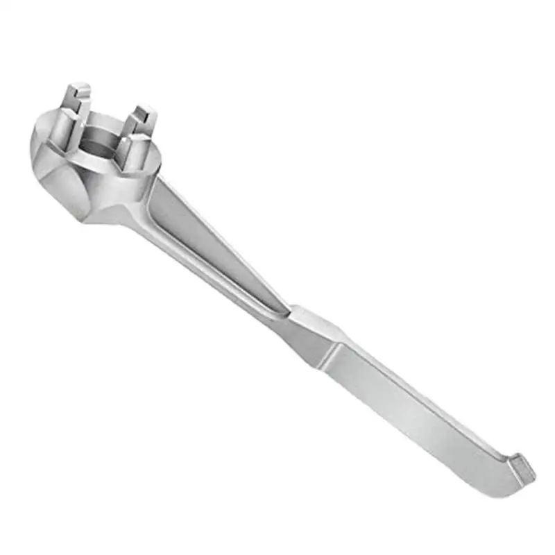 

Drum Bung Wrench Aluminum Drum Plug Wrench Oil Drum Lid Opener Drum Plug Bung Wrench For Opening 10 15 20 30 50 55 Gallon Drum