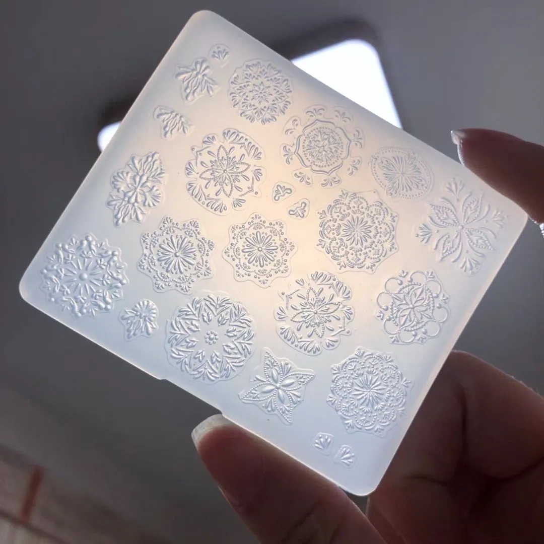 

1 шт. рельефная Богемская 3D акриловая Форма Тотем силиконовые украшения для ногтевого дизайна самодельные шаблоны для дизайна ногтей в виде крыльев розы