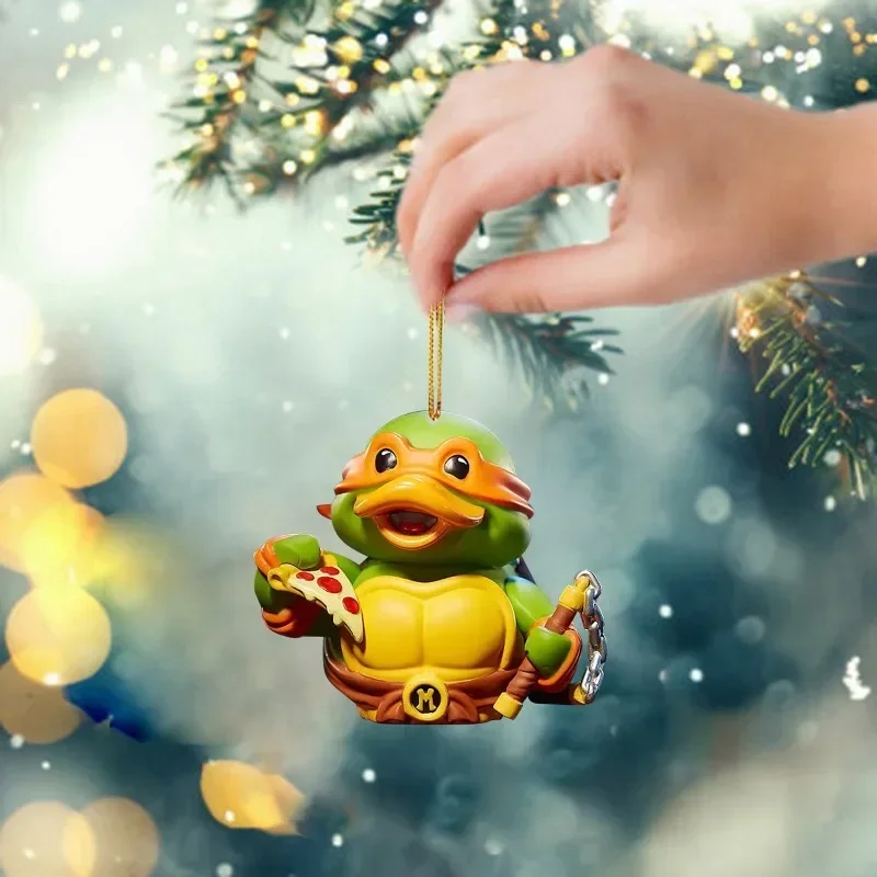Новые черепашки-ниндзя рождественские украшения TMNT подвески на Хэллоуин сделай
