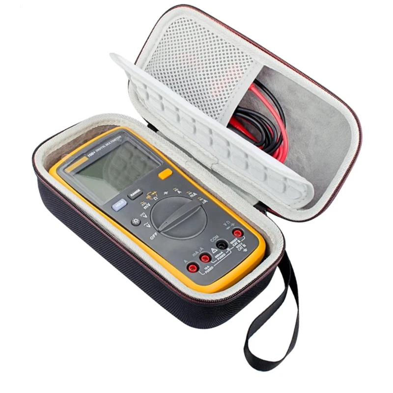 Фото Чехол для переноски мультиметра Fluke F15B+/F17B+/F18B+, противоударная и водонепроницаемая защитная сумка для хранения из ЭВА №1