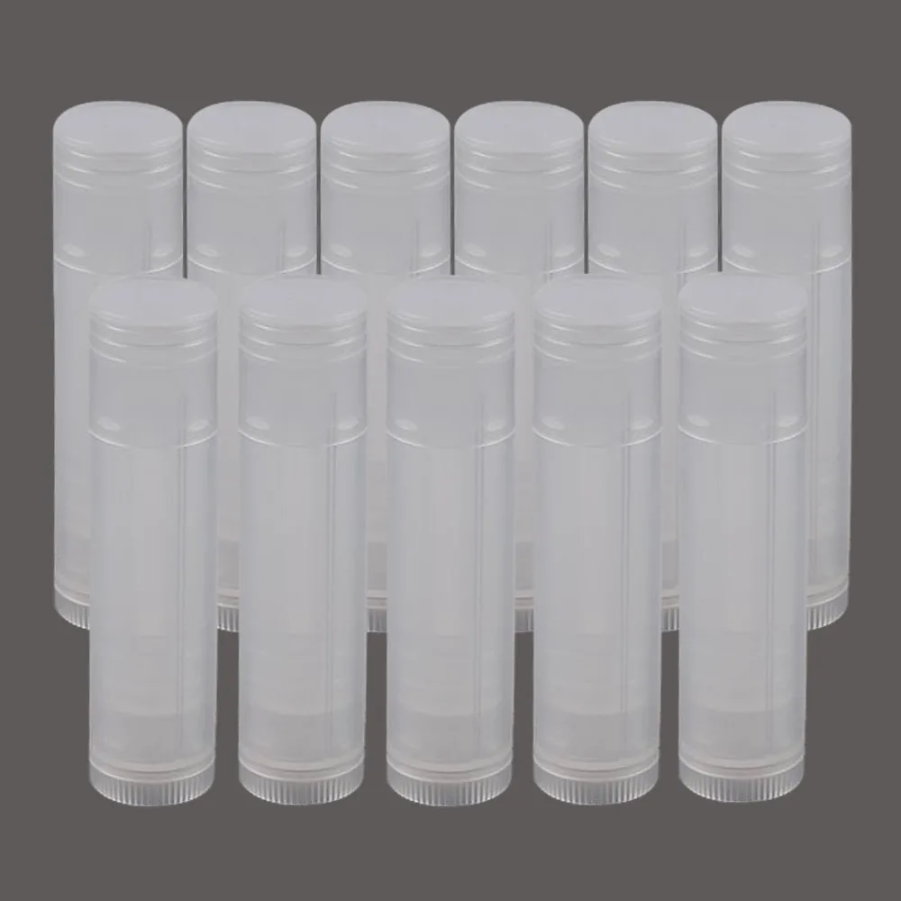 

100Pcs 5ml Empty Lip Gloss Tubes Cosmetic Containers Lipstick Jars Balm Tube Cap Container Maquiagem Travel Makeup Tools