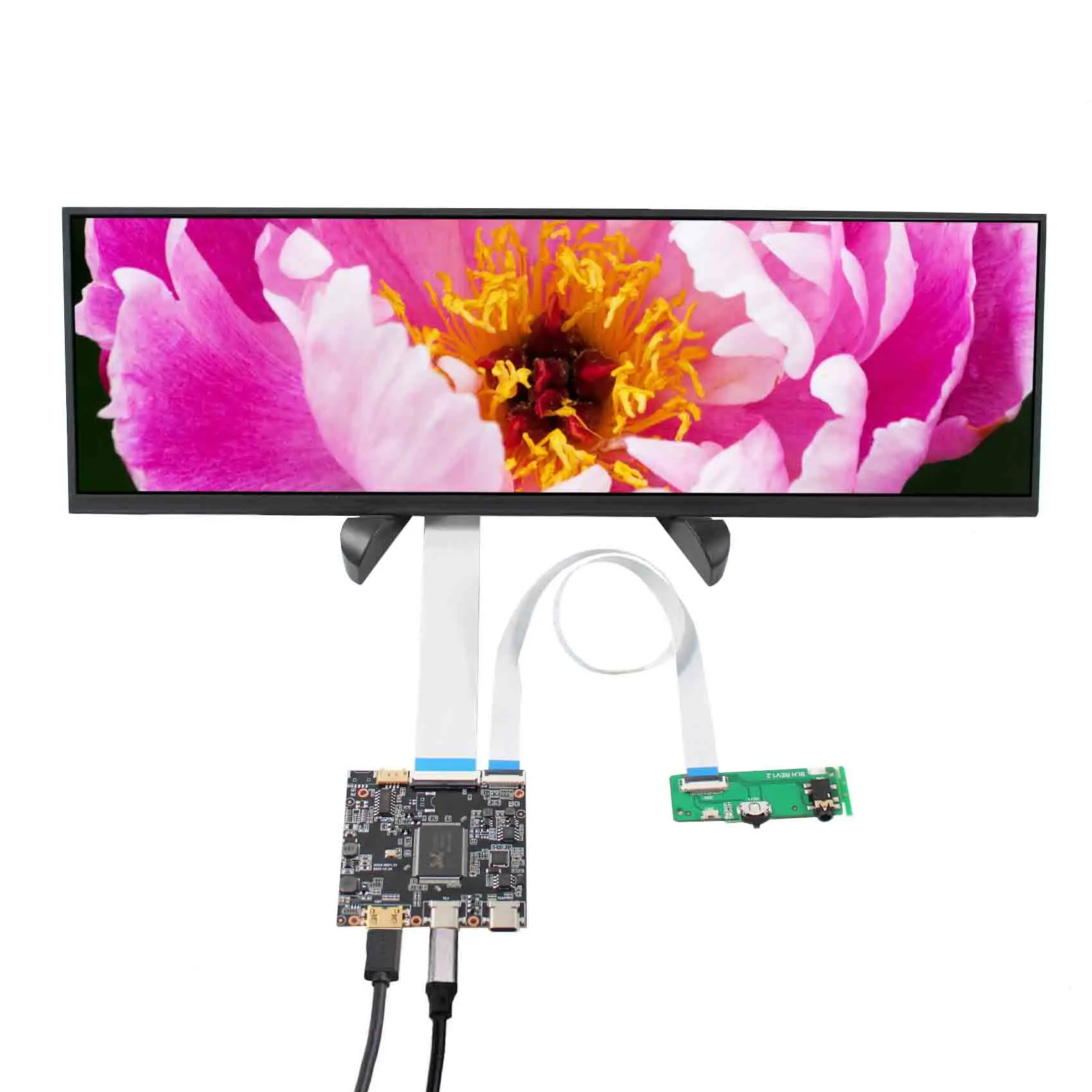 

14,5 "2560x720 2K IPS Streteched Bar ЖК-экран и плата контроллера HDMI Type C