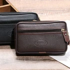 Из искусственной кожи поясная сумка на пояс, уличный маленький кошелек, износостойкая поясная сумка унисекс, многофункциональная монета для телефона