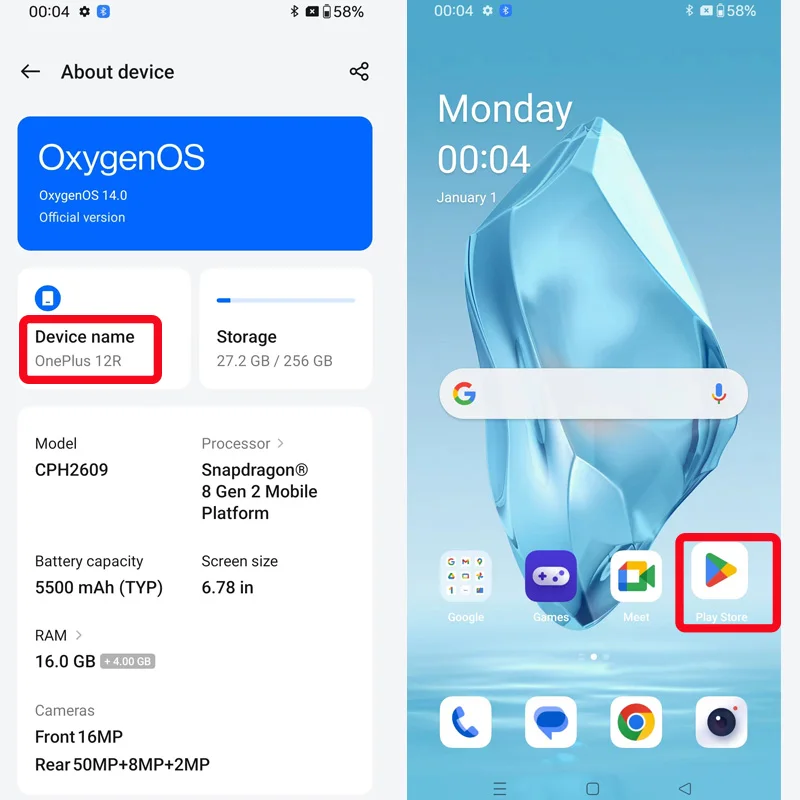 Смартфон OnePlus 12r 16/256ГБ global