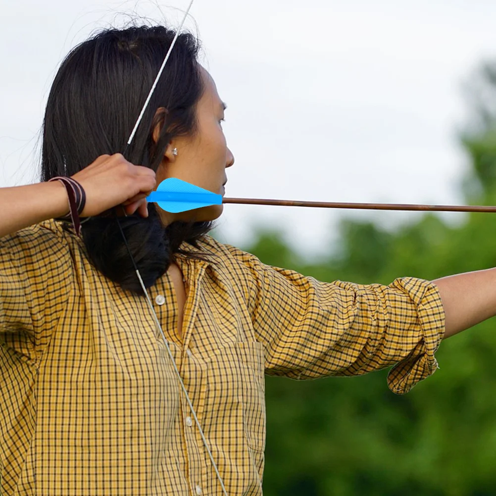 

15 Pcs Nock Replacement Tail Archery Tails Accessory Plastic Bow Shooting