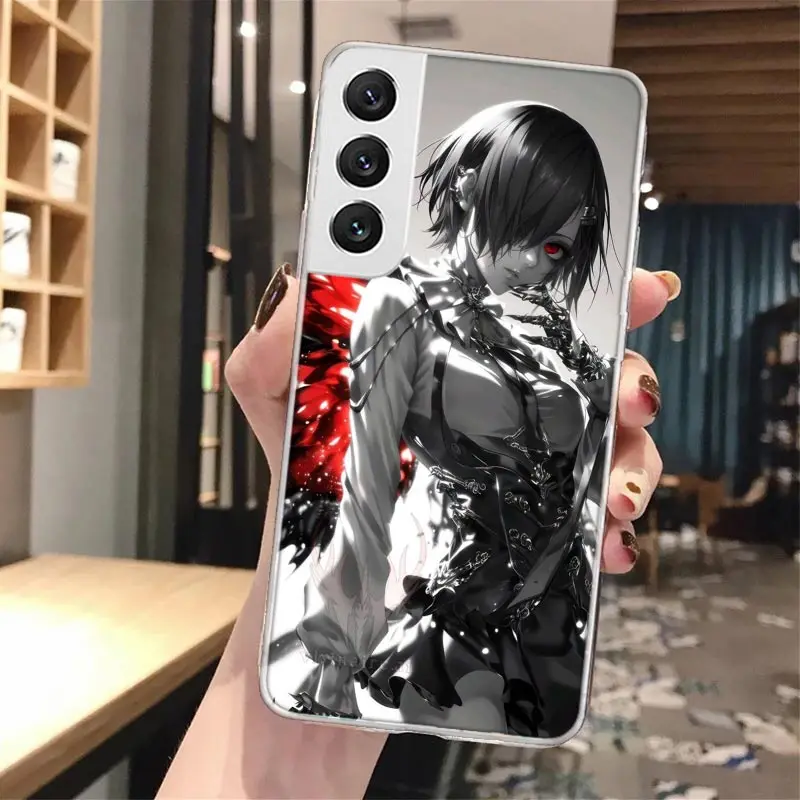 G-Ghoul Tokyo Touka Kirishima Мягкий чехол для телефона Samsung Galaxy S24 S25 S23 S22 Ultra S21 Plus S20 FE S10 + S10E