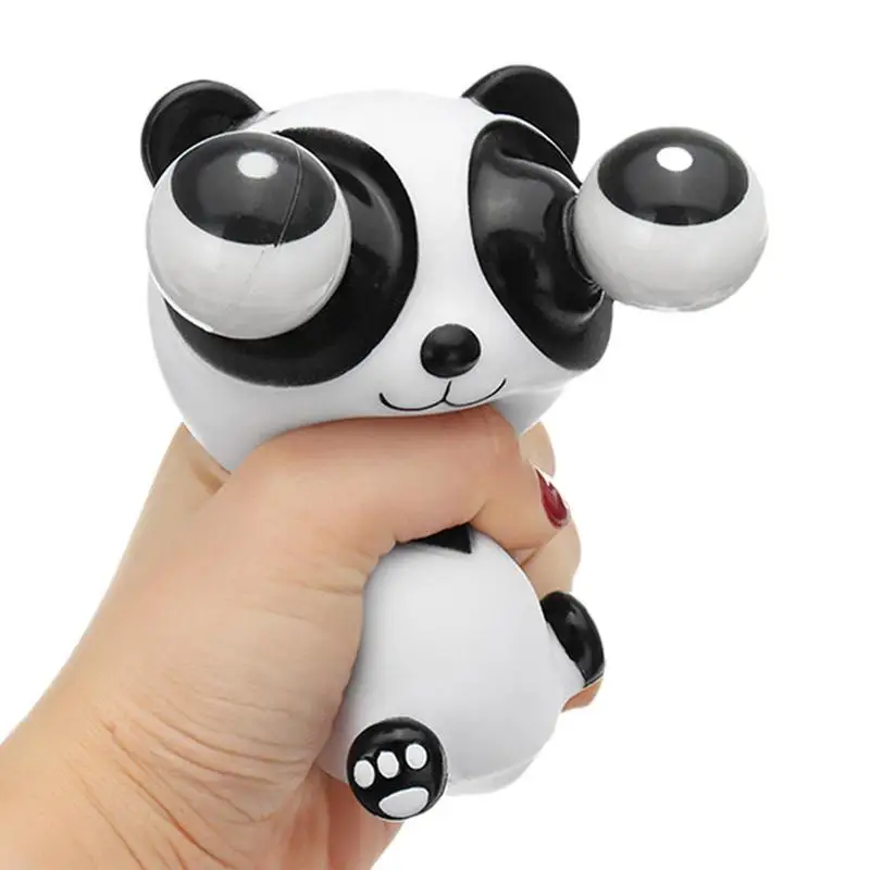 

Funny Dinosaur Eyeball Popping Squeeze Toy Panda Pinch Toy Antistress Eye Bouncing For Kids Adult Stress Relief