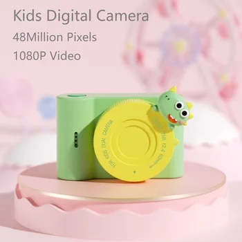 Kids Digital Camera 1080p Photo Video Camera Children 3.0 Inch Touch Screen Camcorder Cameras 48M Pixels Cute Toy Christmas Gift 1