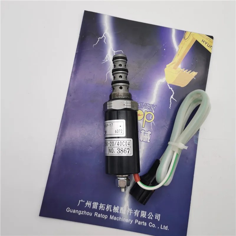 R210LC-7 R225-7 R215-7 EPPR VALVE ASSY XJBN-00382 Main pump Solenoid 40C04