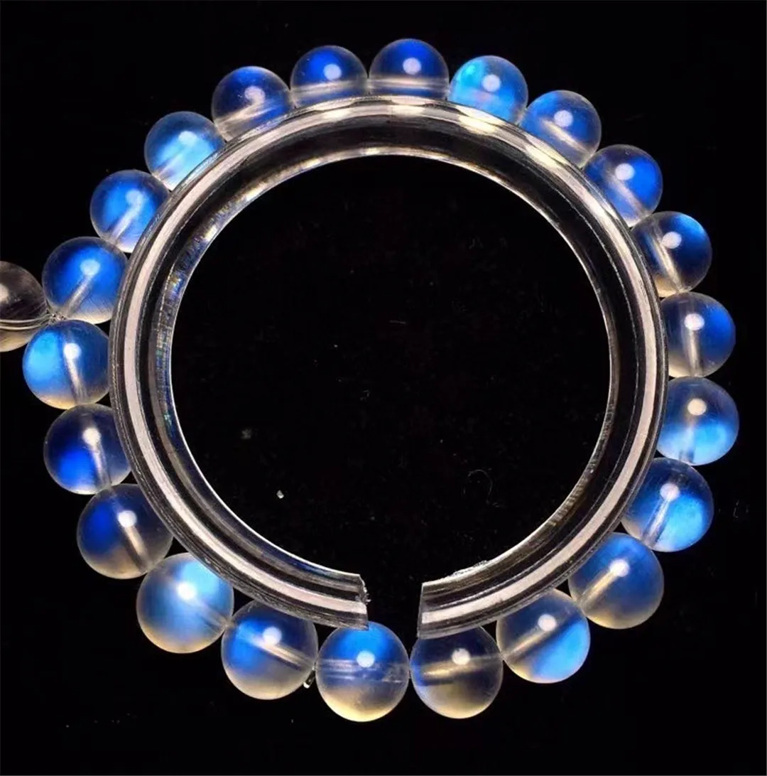 

Браслет из натурального лунного камня, 8 мм