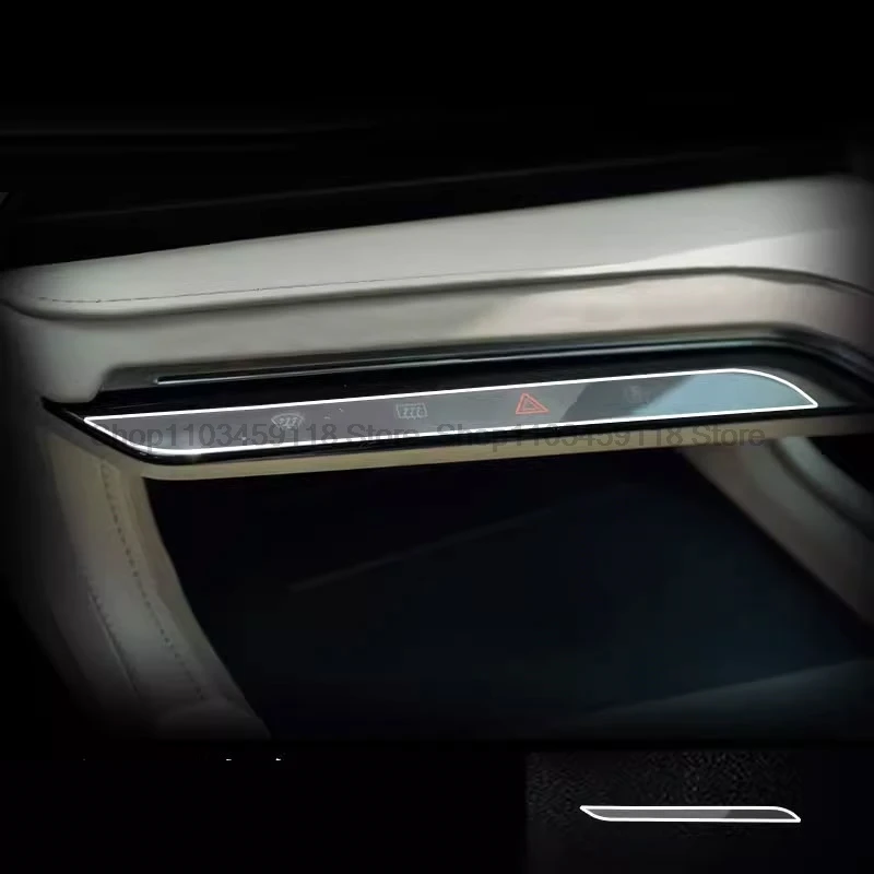 

Защитная пленка из ТПУ для ZEEKR 001 2021-2024, автомобильный ЖК-дисплей, передний экран кондиционера, аксессуары против царапин