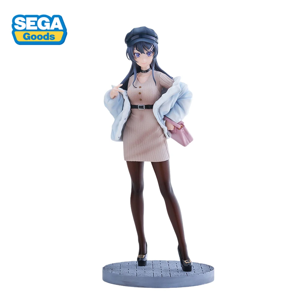 Оригинальные фигурки SEGA Young Pighead Boys Don't Dream of Rabbit Girls Sakurajima Mai из ПВХ героев аниме