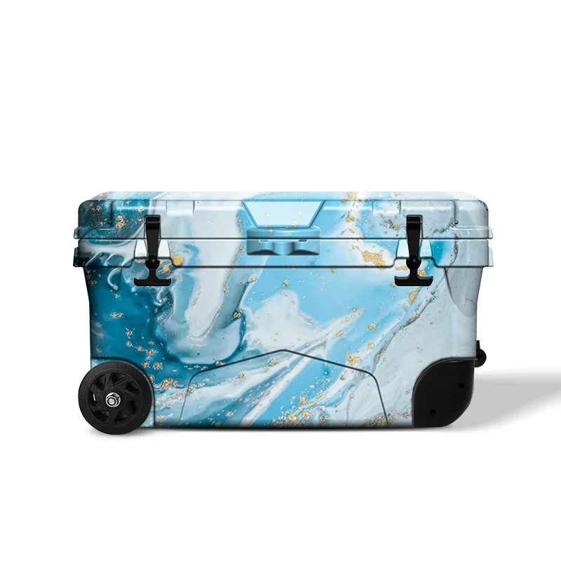 Ice Box With Wheels For Camping Fishing Camping Beach