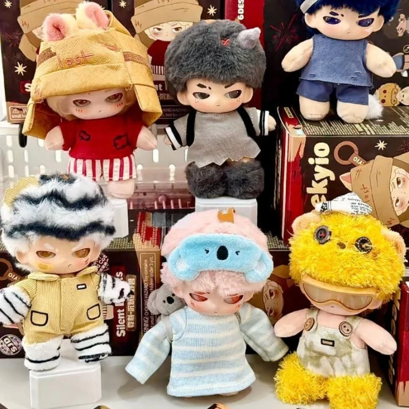 Фото Neekyio Silent Beasts Series Blind Box SJD Mystery Trendy Toy Cute Plush Pendant Surprise Girl Action Figure Doll Ornament Gift №2