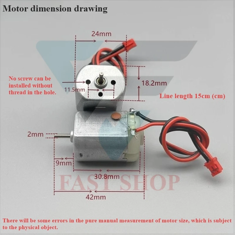

Высокоскоростной двигатель FC280, 3 В7,4 В, 12 В, сильная магнитная угольная щетка, большой крутящий момент, дистанционное управление, автомобиль Huina, модель автомобиля, руководство по своими руками.