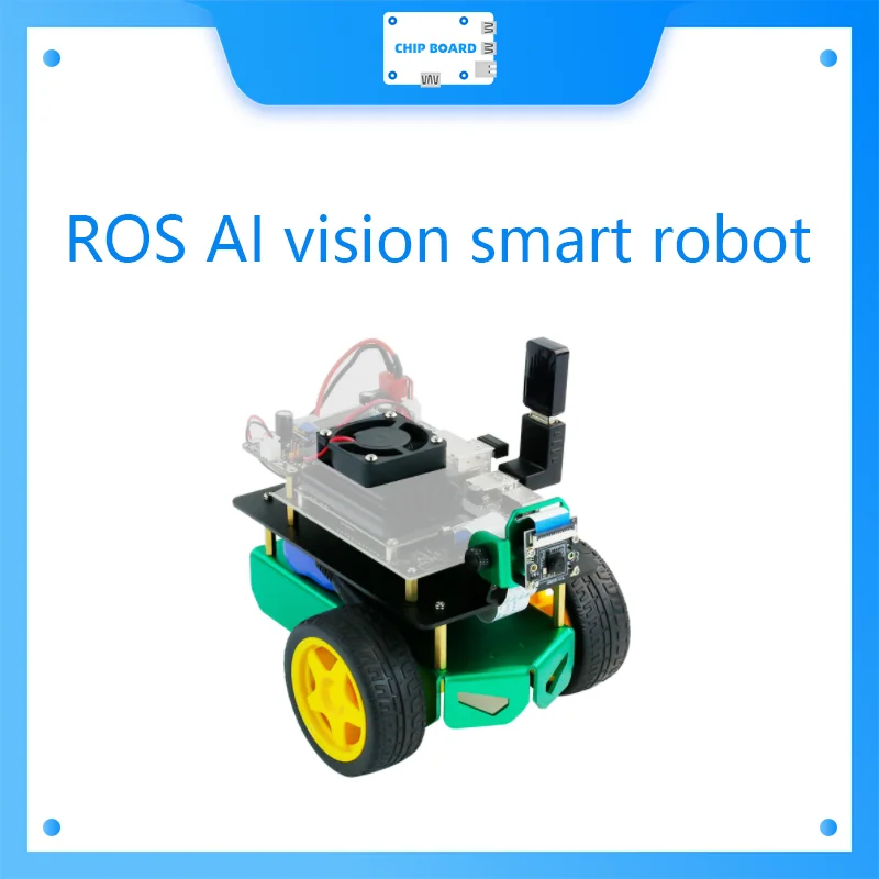 

Jetson Nano 2GB ROS AI vision smart programmable robot color recognition educational kits include battery TF card