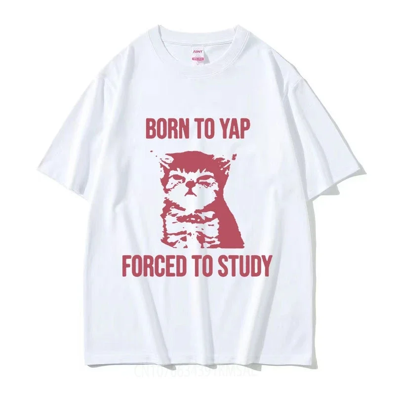 Футболка Мужская/женская с забавным мемом и круглым вырезом из хлопка