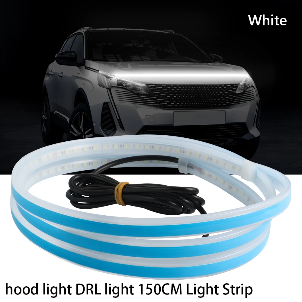 

Автомобильный Стайлинг Высокий Задний Дополнительный Стоп Светодиодный Фонарь Сигнал Поворота Мигающий ДХО Ходовая Лампа Красный Авто Тормоз Гибкие Полосы Свет Капота 12V Переднее/Заднее Украшение Автомобиля Атмосферна