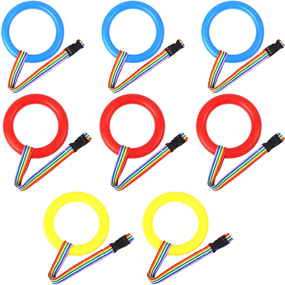 

8 Pcs Kindergarten Hand Holding Rope Kids Leash Daycare Walking Children Thick Outdoor Plastic Toddler Safety Wrist