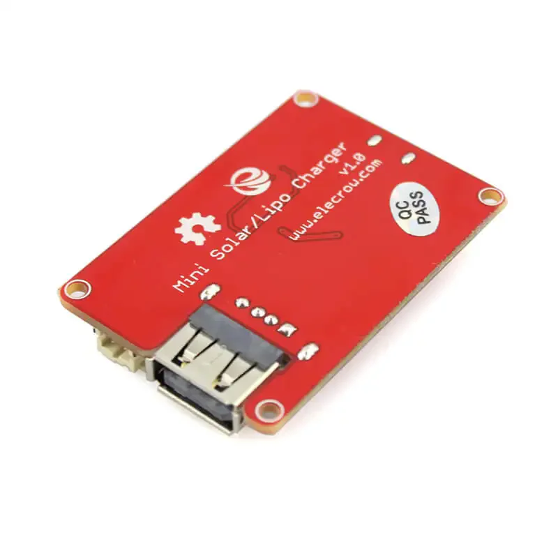 1 шт. Elecrow Mini Solar Lipo зарядное устройство CN3065 литиевая батарея чип зарядки DIY