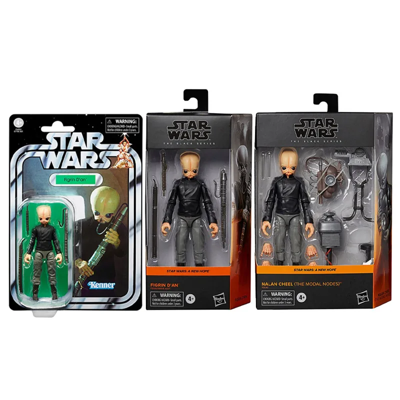 

Hasbro Star Wars The Black Series Figrin D'an Nalan Cheel the Modal Nodes 6 inch Figure TVC Figrin D'an 3.75" Action Figure Toy