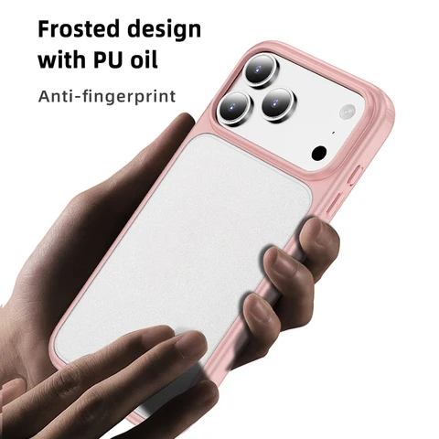 Матовый матовый и прозрачный магнитный чехол для телефона с беспроводной зарядкой для Apple iPhone 17 Pro Max 17, противоударная задняя крышка