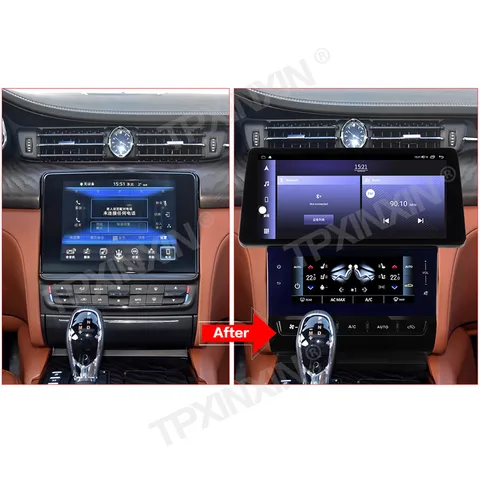 Автомагнитола для Maserati Quattroporte 2013-2018, Android, 2Din, стереоприемник, Авторадио, мультимедийный плеер, GPS-навигация, головное устройство
