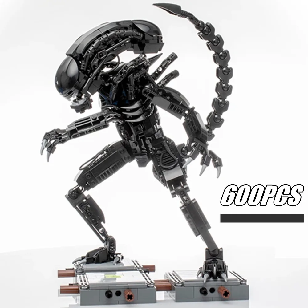 

Disney Prometheus Aliens Vs Predator Stars Aliens Space Wars Mech Model Calssic Building Blocks Bricks Toys Kid Gift Boys Set