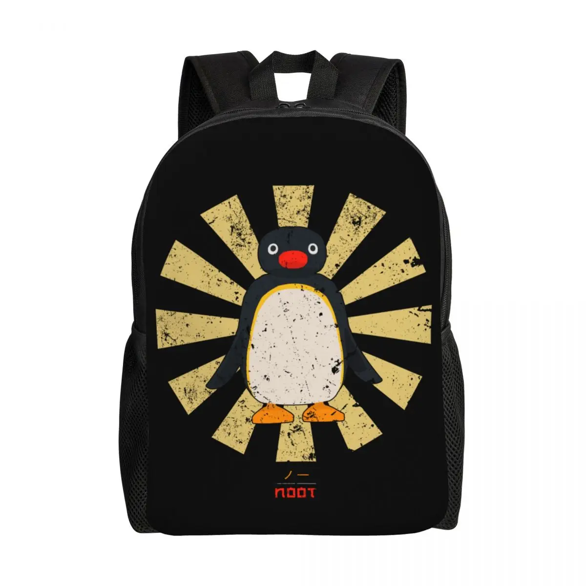 Ретро японский рюкзак Pingu Noot для мужчин и женщин школьный студенческий подходит