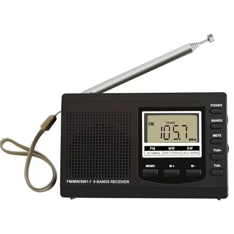 

Мини портативные радиоприемники FM/MW/SW Цифровой Будильник FM/AM радиоприемник