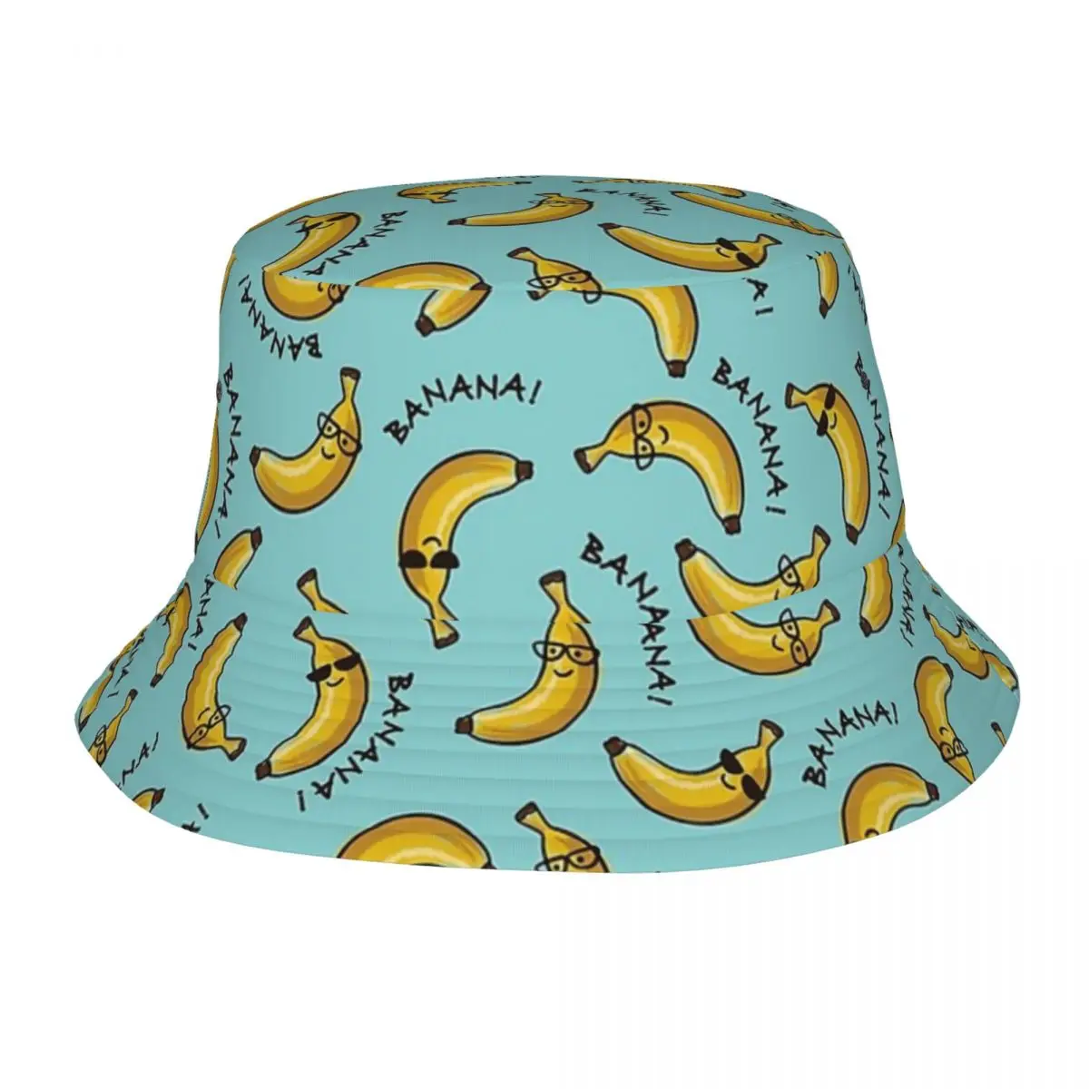 

Крутая Панама с банановым рисунком, головной убор для детей, головные уборы, уличные крутые рыбацкие шляпы для летней рыбалки, кепки унисекс