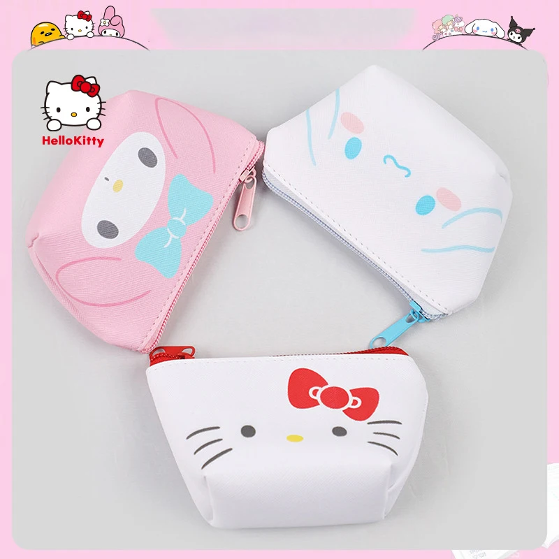 

Sanrio косметичка Hello Kitty My Melody Cinnamoroll Kawaii Водонепроницаемая простая легко носить с собой сумка для хранения