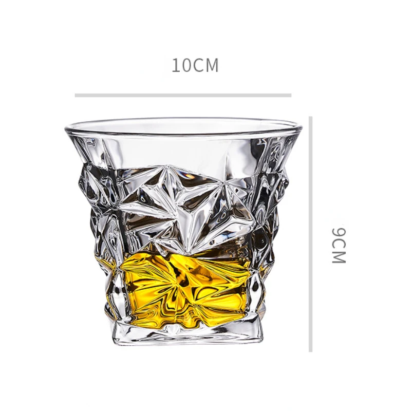 Прозрачный бокал для вина и виски 280 мл