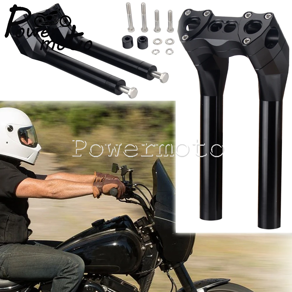 

Зажим на руль для мотоцикла Harley 8 "10", с откидной задней крышкой, для Sportster XL Iron 883 1200 XL1200X Forty-Eight