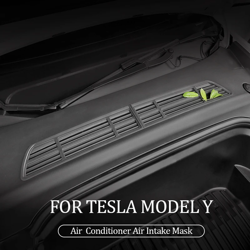 

2PCS Air-conditioning Inlet Cover Clean Air Inlet Protective Cover Intake Cabin Debris Filter For Tesla Model Y Car Accessories