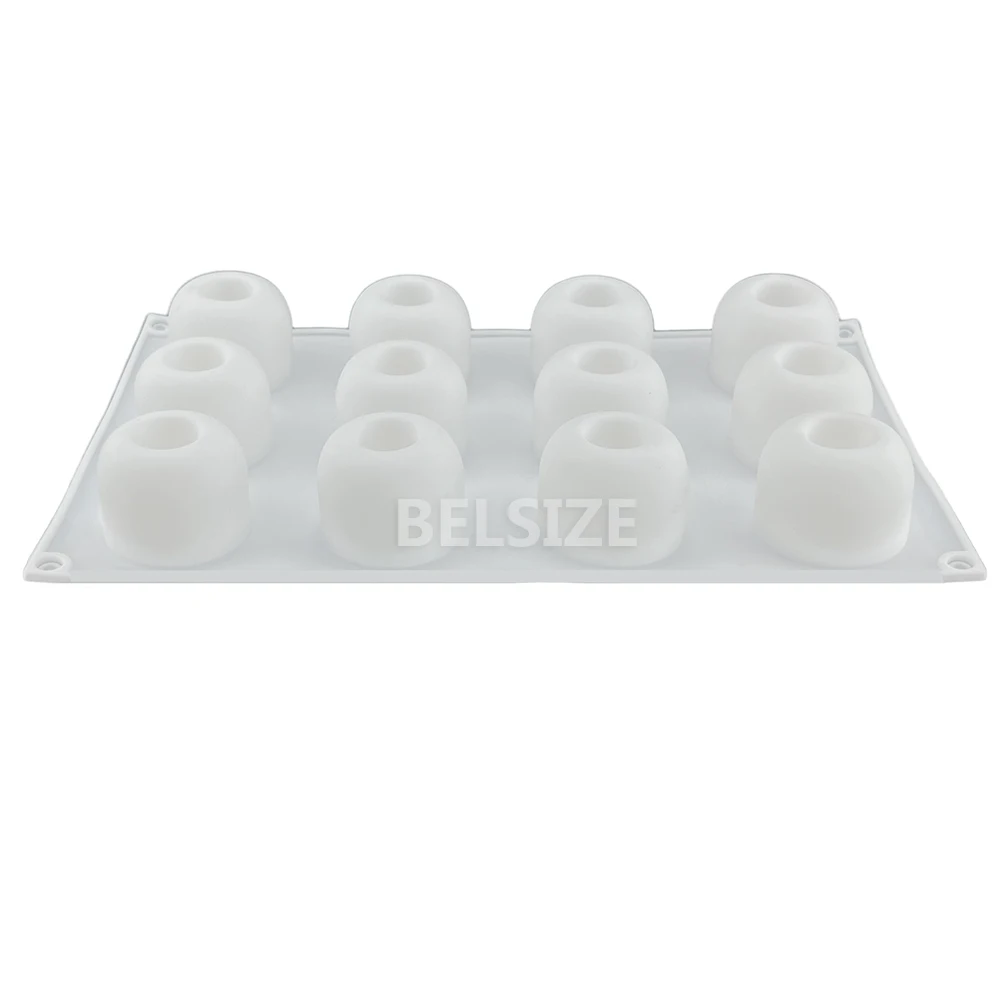 3D форма для выпечки сфера дизайн торта силиконовая шоколада мушлет вогнутые