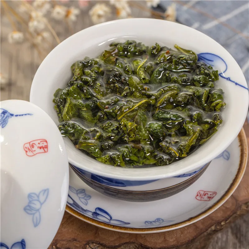 Китайский тайваньский чай с молоком Oolong для похудения и снижения кровяного