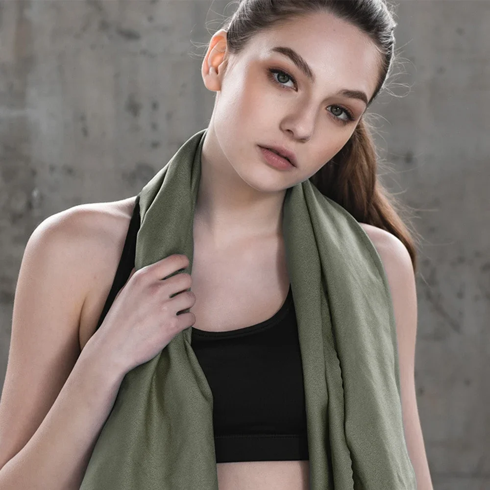 Natureifa-Serviette de Bain Absorbante a vaccage Rapide Sac Dos Randonnee плавание Voyage Compact Serviette Yoga